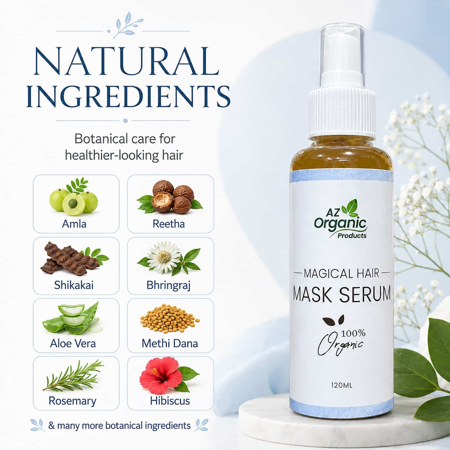 Organic Magical Hair Mask Serum - Image 2